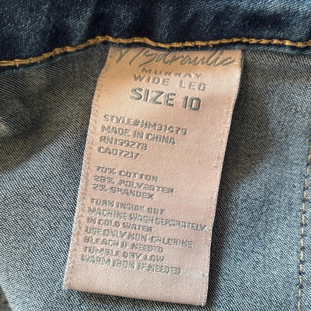 Hydraulic Murray Wide Leg Crop Jeans - Picture 12 of 16